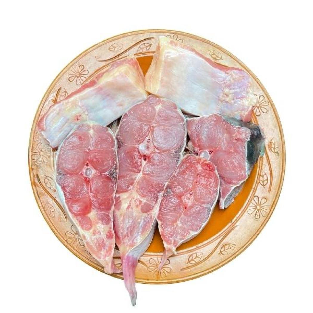 নদীর বড় পাঙ্গাশ মাছের ভাগা